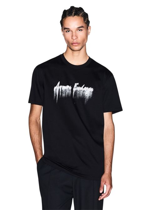 T-shirt regular fit con stampa spray ARMANI EXCHANGE | T-shirt | XM001462 AF10364UC001